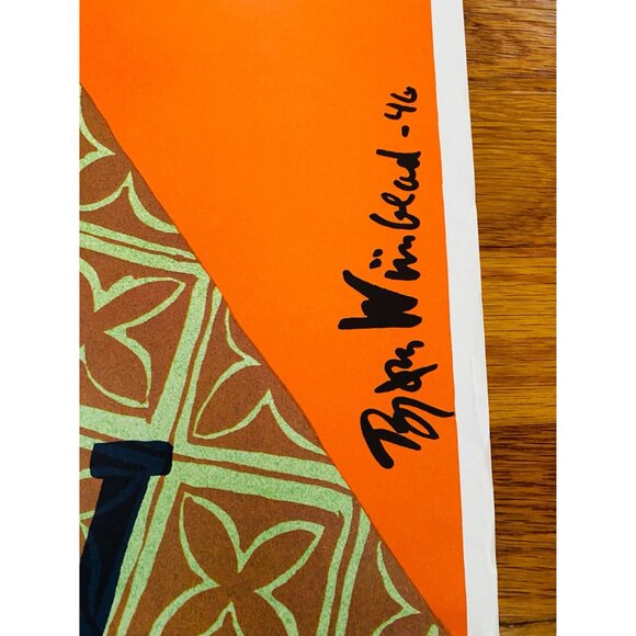 Bjørn Wiinblad Spil Selv, Musik Skal Der Til, 1946 Vintage Poster (Reproduction) - Picture 6 of 9